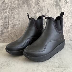 Columbia Chelsea Boots Wmn Sz 5.5 Moritza Black Leather BL1859-010 Outdoors